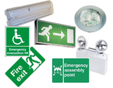 emergency lighting - fire safety signs - Brighton - Hove - GB Fire Alarms